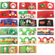 super Mario爆款游戏周边钱包 超级玛丽PVC二折短款硅胶卡包零钱