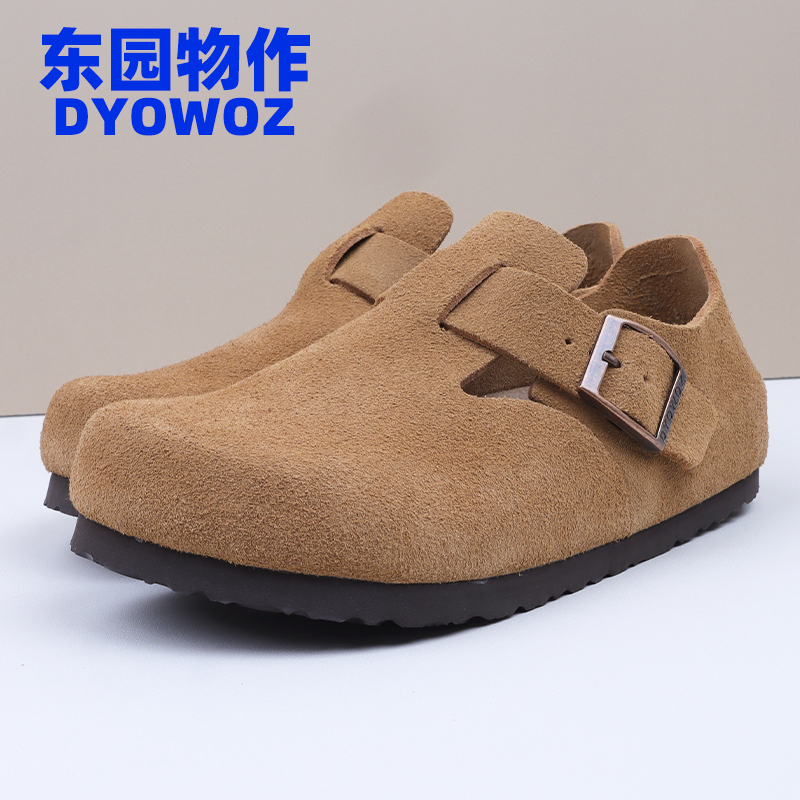 DYOWOZ/东园物作真软木勃肯鞋