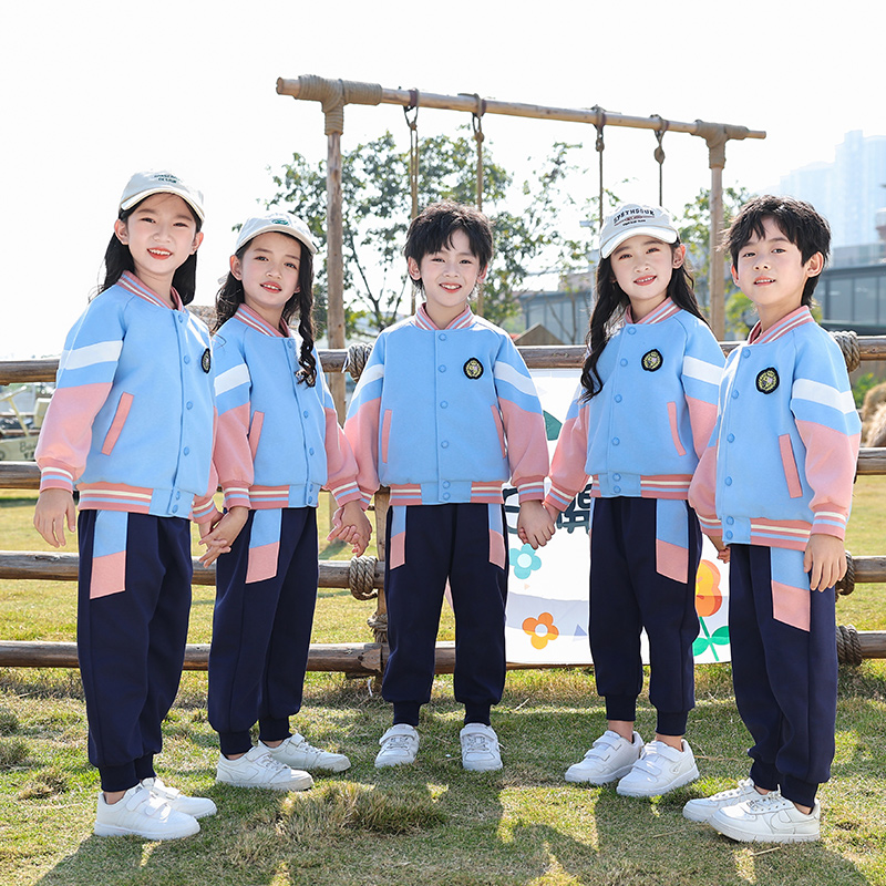 小学生校服春秋款一年级儿童运动夏季幼儿园园服班服短袖夏装套装