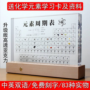 真实元素方块化学元素周期表实物立方体金属钛元素学生爱好收藏