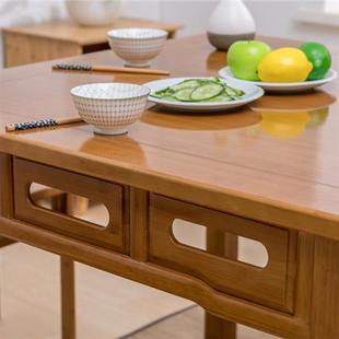 家用实木餐桌椅正方形桌子新中式仿古八仙桌家具吃饭桌简约小户型