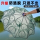 虾笼地网鱼笼加厚捕鱼笼龙虾黄鳝伞型渔网捕虾网神器可折叠笼子