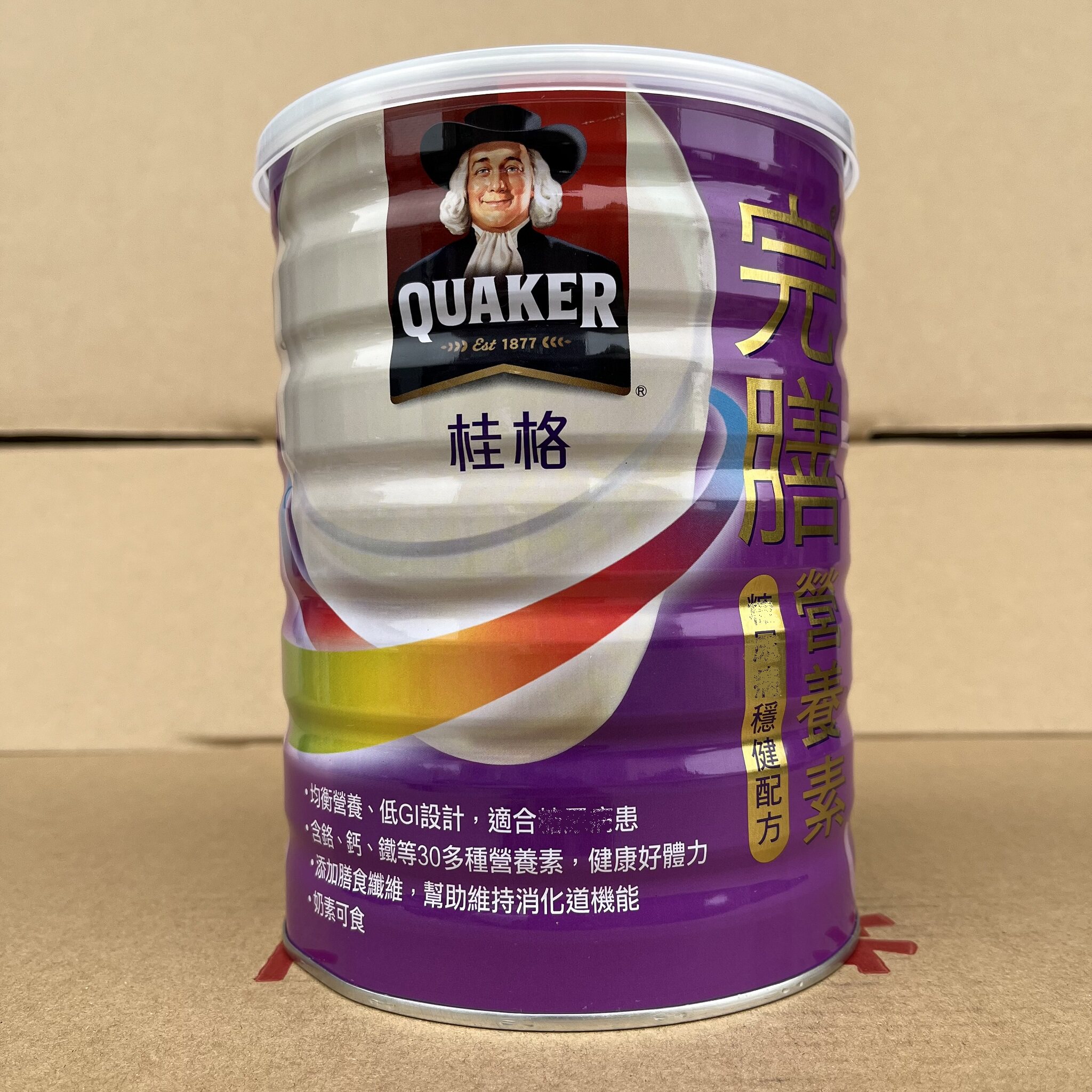 台湾桂格完膳营养素稳健配方高铁高钙奶粉手术前后病中后血糖控制