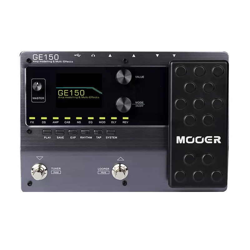 全新mooer魔耳ge150200250300电吉他综合效果器模拟录音ir采样