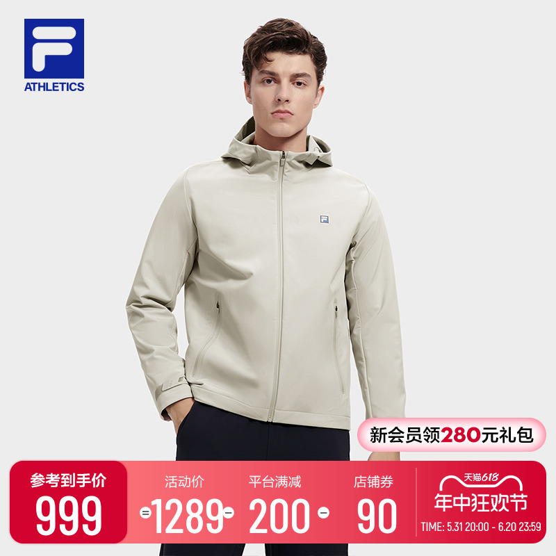 FILA 斐乐官方男子梭织外套20