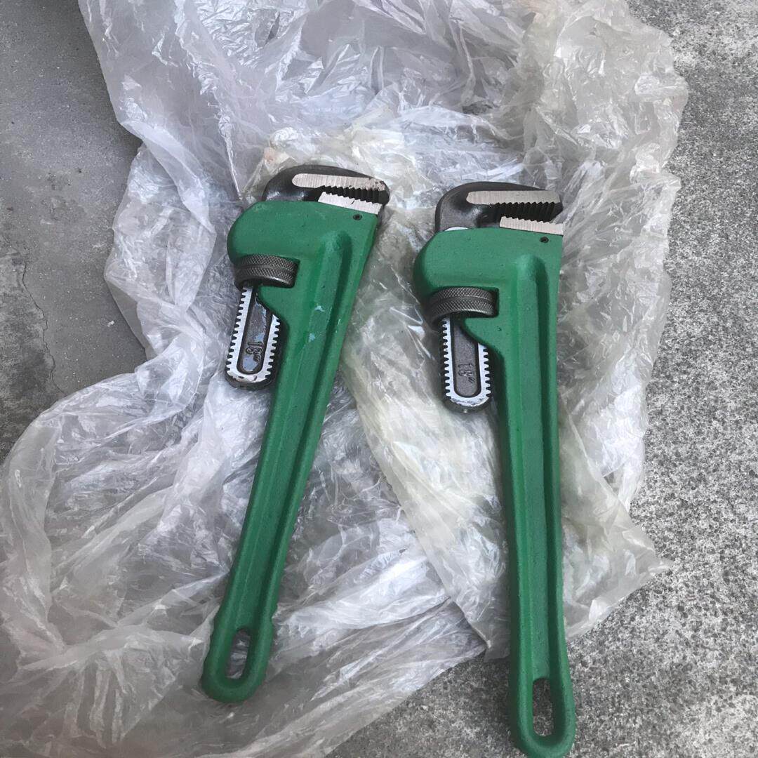 喉钳 水管钳 18寸管钳 鹰头牌水管钳 全新一共80元自