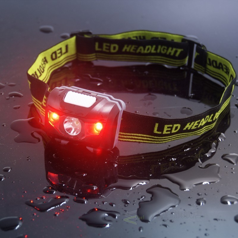 ANYIGE Mini Head Lamp 4 Mode Waterproof 600Lm R3 2 LED Flash