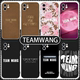 Teamwang手机壳苹果13华为mate60王嘉尔iPhone15Promax小米14新中式vivo联名OPPO12潮牌Team周边Wang40Design