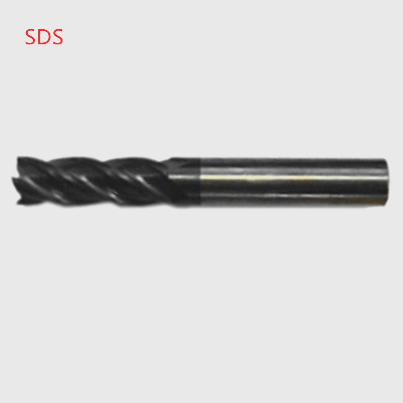 SDS-8MM10MM12MM20MM四刃55度涂层超硬销售 钨钢立铣刀