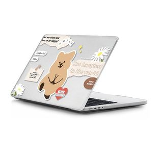 KKOTKA幸福的casetify适用苹果MacBook Pro13/14/15/16寸电脑笔记本保护壳2021-2023款M2/M1套Air卡通可爱ins