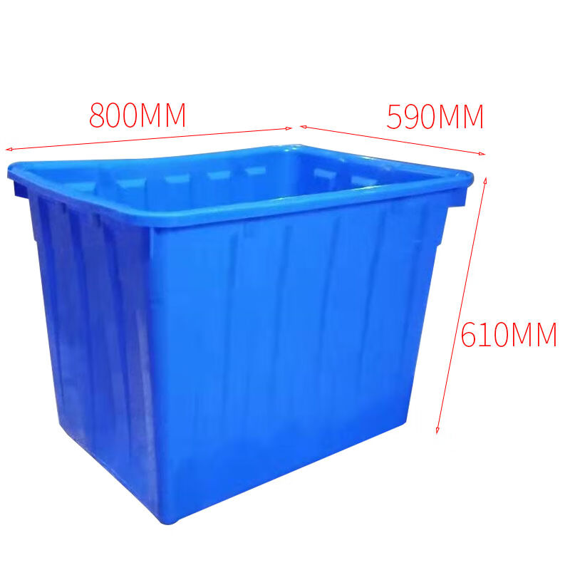 张氏艺佳大号加厚可配盖子塑料水箱零件盒周转箱物料配件箱塑料养