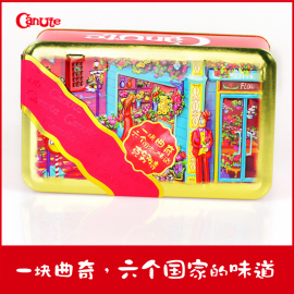 香港-CANUTE原装进口曲奇饼干进口零食品礼盒装160g