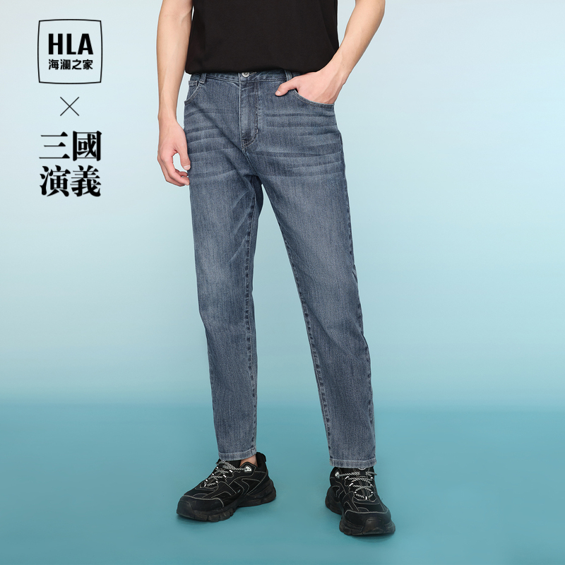 HLA/海澜之家三国演义牛仔裤24