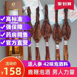 鹿鞭干整根整枝新鲜正品男性泡酒料鹿茸片丸膏吉林长白山梅花鹿