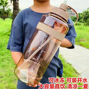 工地干活男用超大容量水杯5000ml特大号水壶大容量5升运动健身3L