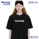 WASSUP纯棉T恤学院风运动短裤宽松夏季高街美式潮牌印花T恤八