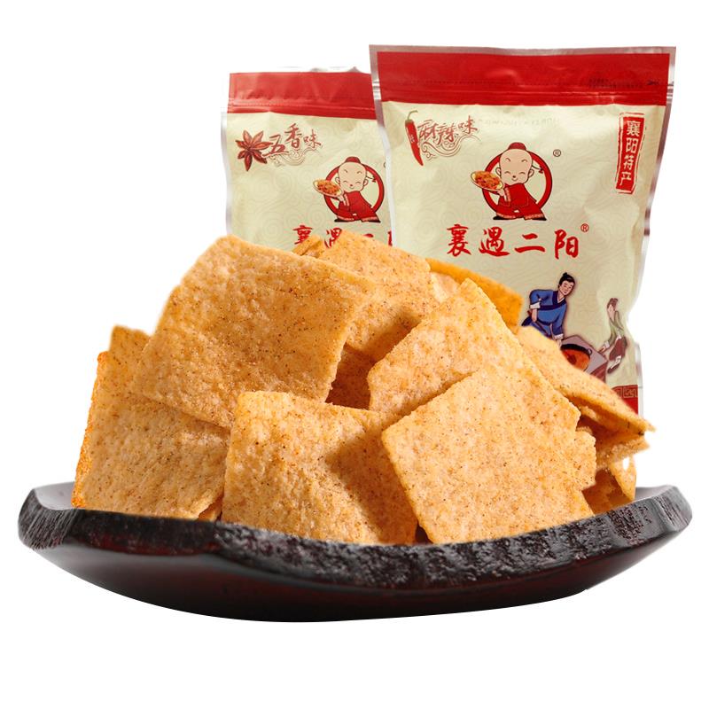 襄遇二阳手工锅巴400g*4襄阳特产休闲小吃食品年货小零食解馋充饥