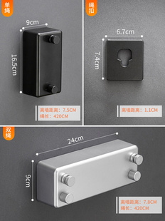 阳台隐形收缩晾衣绳免打孔家用壁挂室内伸缩承重强浴室晾衣架宿舍