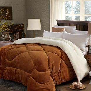 Winter Warm Thick Flannel Comforter Duvet Quilt Blanket beds