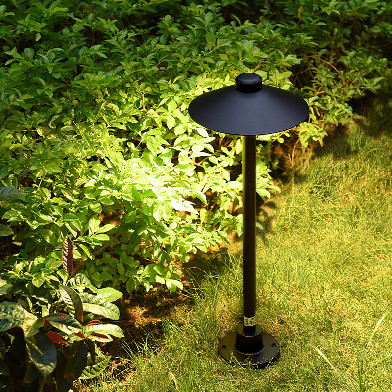 现代简约草地灯铝制户外草坪灯防水草坪插地灯别墅庭院小区景观灯