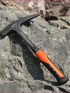 易之力地质勘探锤采矿专业登山锤破冰锤多功能碎冰锤破窗万能锤子