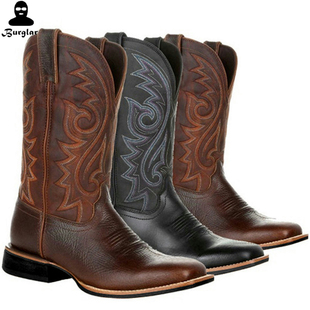 Men Shoes Women Western Cowgirl Cowboy Boots 男女西部牛仔靴