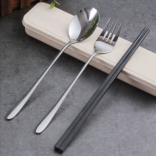 筷子盒学生空式便携餐具盒子大号儿童放装筷子勺子的收纳盒套装