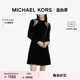 MICHAEL KORS 女士丝绒蕾丝连衣裙