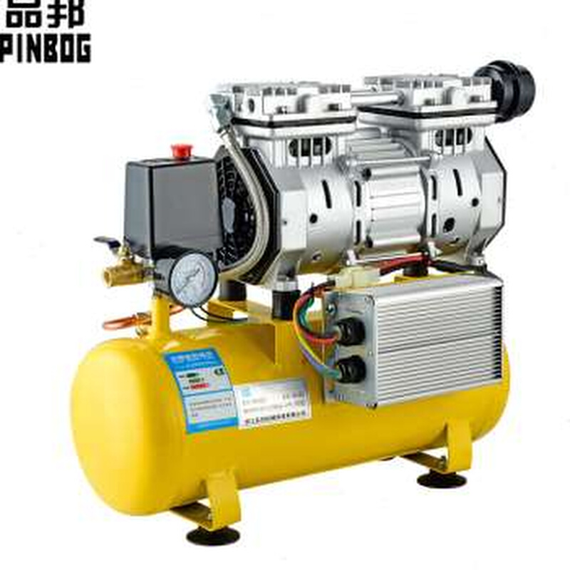 直销新品新品12V空压机24V4tz8qv静音无油空压机气泵小型空气压缩