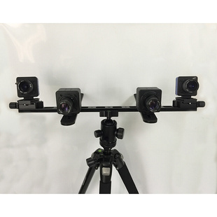 双目支架 双相机板 工业相机系统 三维重建支架 3D扫描仪UV固定板