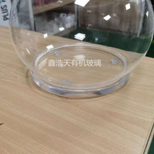 新品爆厂促透明圆球罩有机v玻璃半圆防尘罩透明空心球商品展示防