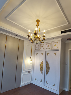 新品法式全铜吊灯欧式奢华别墅客厅卧室餐厅书房大气创意灯具