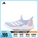 Adidas阿迪达斯女小童2024新款RAPIDAZEN 2.0一脚蹬运动鞋ID3372