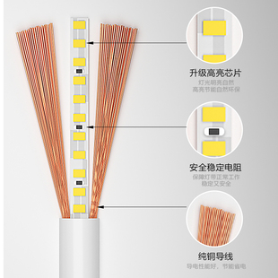 速发圆形360度发光灯带led户外防水柔性霓虹灯带超亮工程亮化线形