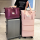 万向轮旅行包女轻便手提大容量行李包旅游外出差可折叠收纳行李袋