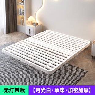 铁艺床双人床1.8米欧式悬浮床架铁架床铁床现代简约1.5学生单人床