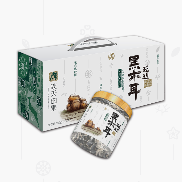 唐秋天的果 东北黑木耳干货吉林延边特产黑木耳干官方旗舰店