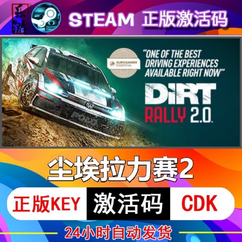 正版Steam尘埃拉力赛2激活入库