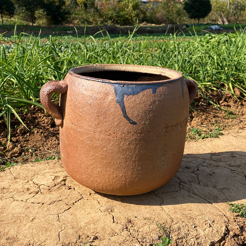 湖北土沙罐老式手工砂锅沙锅罐子瓦罐土吊耐高温砂锅