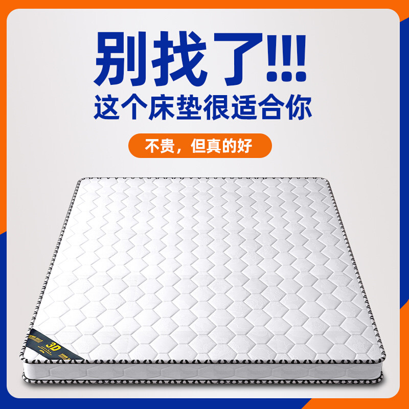 天然椰棕床垫硬垫家用1.5米1.2m偏硬棕榈垫经济型可折叠儿童棕垫