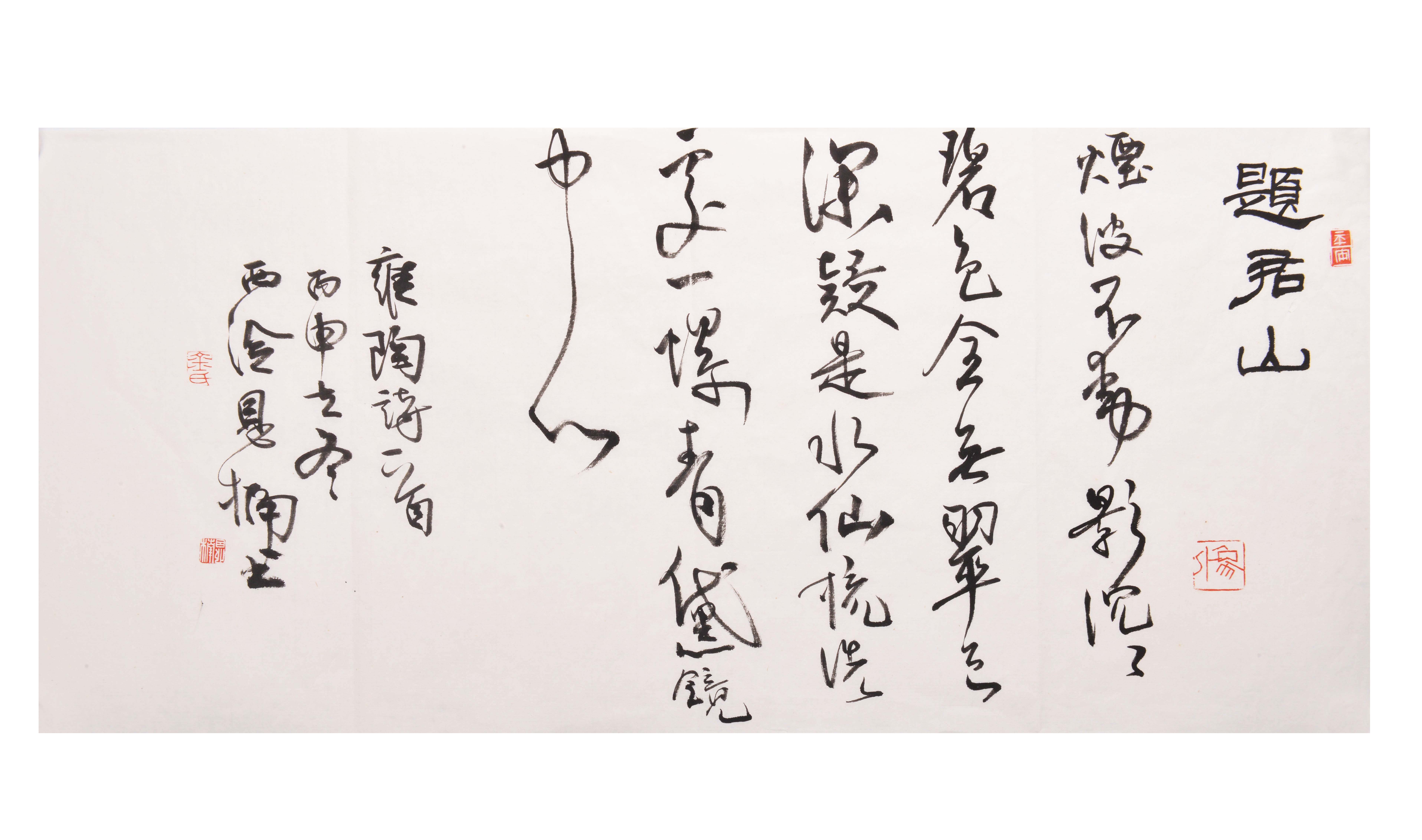 题君山 中书协会员 西泠印社金恩楠