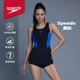 Speedo/速比涛 新升级电气矩阵黑标5.0平角连体泳衣女款 2024新品