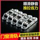 塑钢窗锌合金双平双槽轮推拉窗玻璃门可调节双滚轮80/88型双滑轮