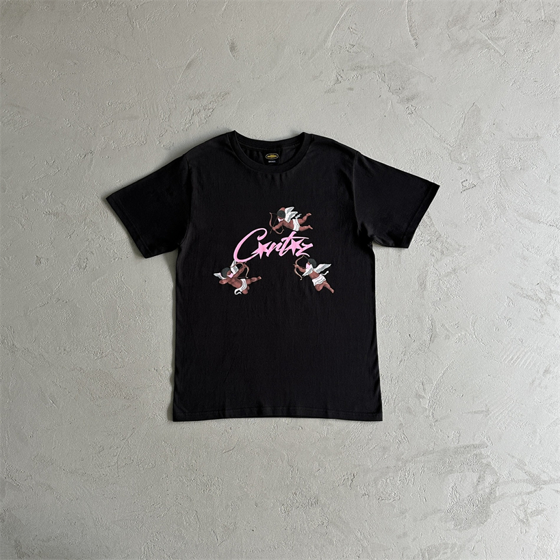 Corteiz CRTZ Cupid's Arrow Tee天使炸弹T-shirt街头潮牌短袖T恤