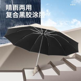 雨伞全自动大号折叠反向伞安全防回弹节节收晴雨伞防晒遮阳伞