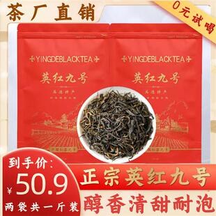 正宗广东特产英红九号 英德红茶浓香型茶叶 1959红茶叶袋装500g