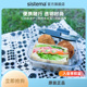 sistema密封保鲜盒tritan食品上班轻便微波炉加热防漏便当盒饭盒
