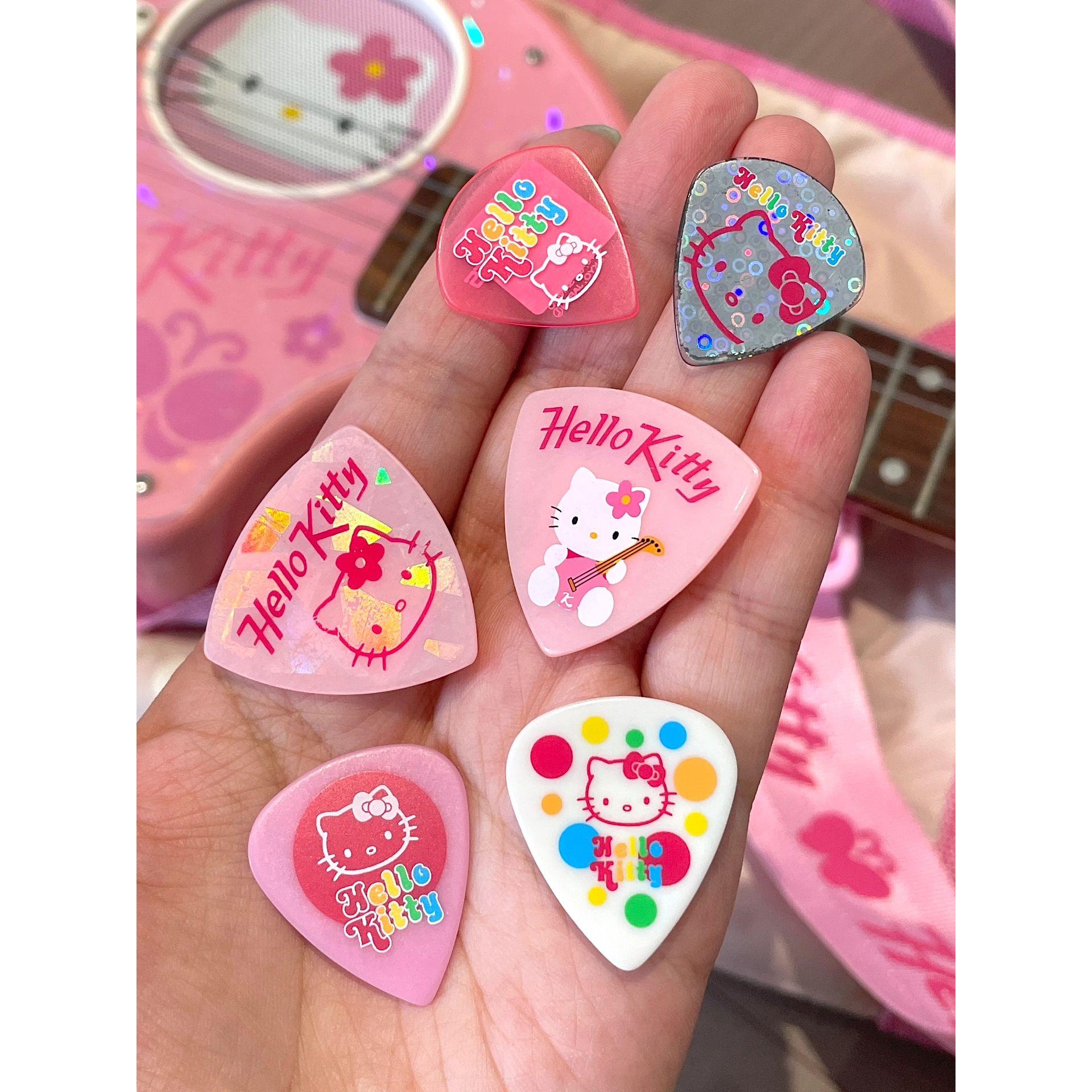 琴始煌HelloKitty海绵宝宝彩色赛电木吉他拨片吉他拨弦片吉他弹片