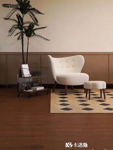 柔光肌肤釉原木风木纹瓷砖800x800卧室客厅仿实木地板砖防滑耐磨