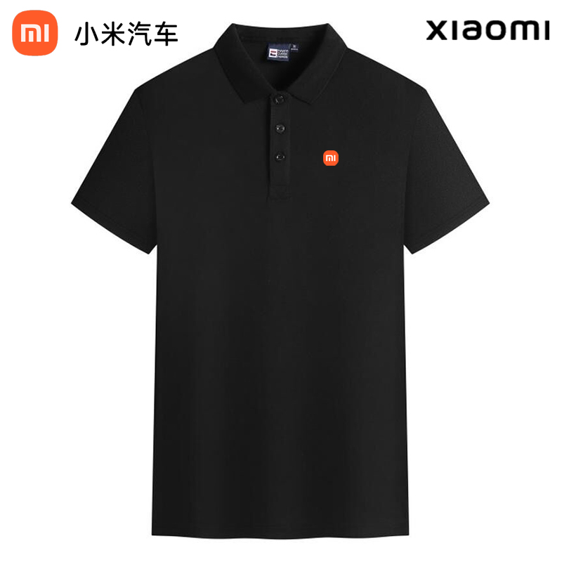 小米员工工作服定制T恤polo衫企业团队4s店夏季短袖工装刺绣logo